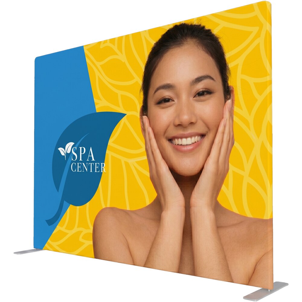 8 ft. EZ Tube®  Table Top Straight — Double Sided Graphic Only